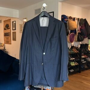 Striking Blue P Johnson Tailoring